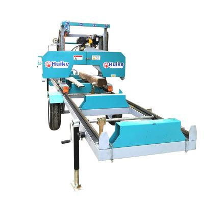 China CE Approved Horizontal Woodworking Band Saw Mill Horizontal Portable Sawmill 380V/50HZ/3PH Or Customized à venda