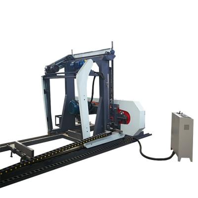 China Saw Horizontal Band Sawing Machine Mobile Portable Wood Bandsaw Sawmill for sale