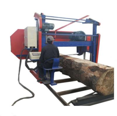 China New Horizontal Band Horizontal Portable Sawmill Bandsaw Mill Portable Sawmill for sale