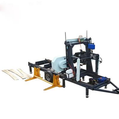 中国 Bandsaw Sawmill Diesel Hydraulic Horizontal Portable Wood Band Saw Mill For Sale 販売のため