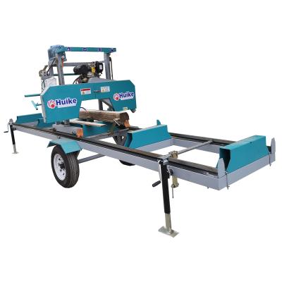 China Popular Products Portable Saw Mill Horizontal Portable Sawmill With Trailer Woodworking for sale