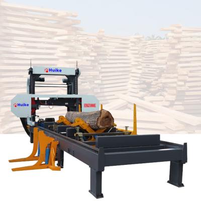 China Fully automatic Portable horizontal wood sawmill / sawmill portable / band sawmill en venta