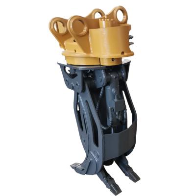 Chine High Quality Low Price Hydraulic Log Grapple Hydraulic Excavator Grab For Excavator Attachments à vendre