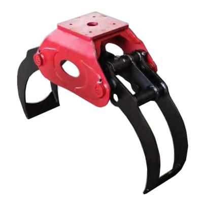 Chine Good Market Hydraulic Log Grapple For Excavator Rotating Grapple For Farm à vendre