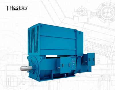 Китай 2200kw изготовило стальной высокий мотор индукции B3 обветренного ротора вращающего момента V1 продается