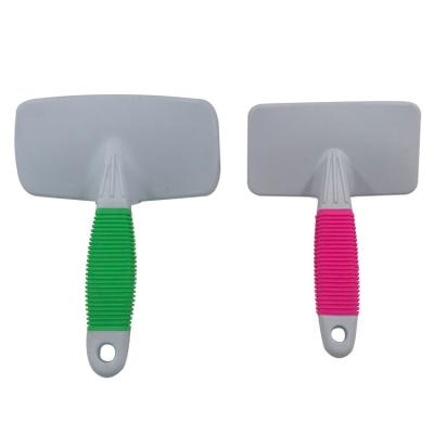 China Wholesale Stocked Pet Supplies Brush Multicolor Pet Comb Pet Grooming Massage Comb for sale