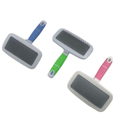 China Cheapest Price Pet Stocked Reusable Pet Combs Grooming Remover Brush Pet Hair Brush Pin Pin for sale