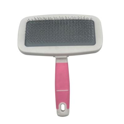 China Stocked Wholesale Pet Comb Grooming Tools Portable Pet Hair Removal Massaging Comb Pet Grooming Comb for sale