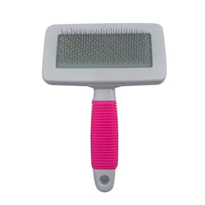 China Light Weight Good Price Grooming Tool Stocked Dog Comb Deshedding Brush for sale