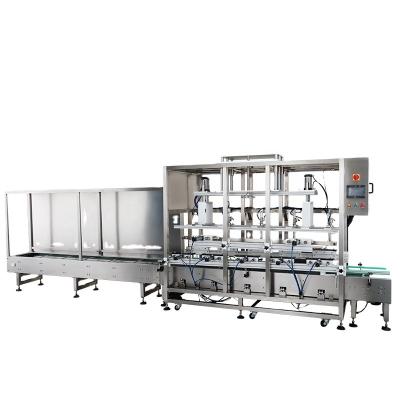 China Food Grading Machine Manufacturer Sale Guangzhou China Supplier 5 Naozzles Weighing Filling Machine for sale