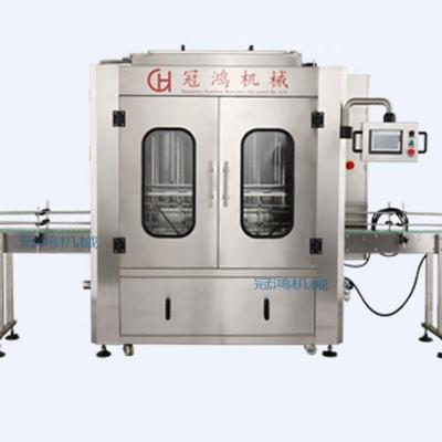 China Full Automatic Guan Hong Factory Food Supply Wine Automatic Negative Pressure Flask /liquor Bottle Sale Filling Machine for sale