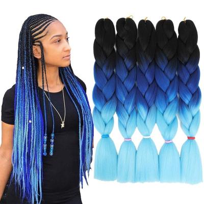 China Yaki Wholesale Hair Braiding Futura Synthetic Wig Afro Hair Extension for sale