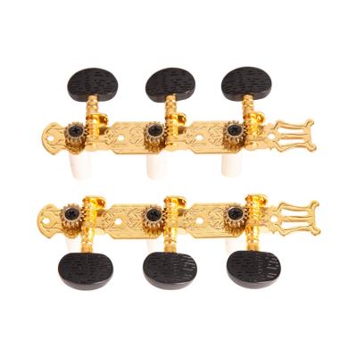 China Durable TN-AC-ZA18 Chrome Sealed Keys Metal Machine Head Guitar Tuning Pegs For Classical Guitar for sale