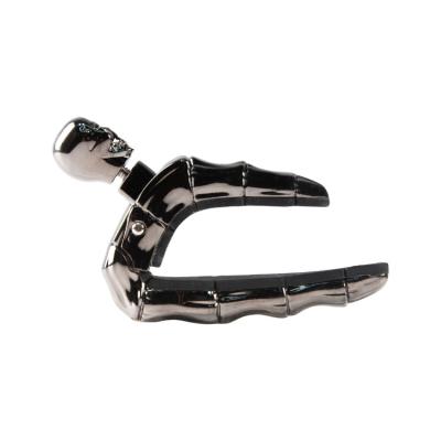 China Factory wholesale TN-BDJ /KL-3LB luxury alloy with personality skulls guitar clip acoustic guitar classic guitar capo for sale