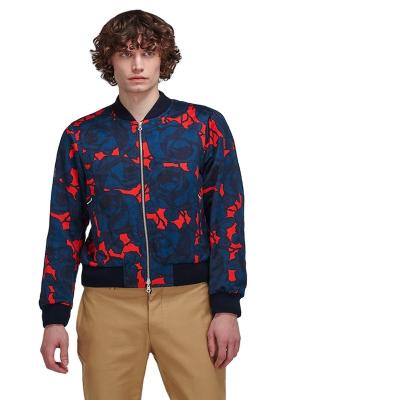 China OEM China Factory Custom QUICK DRY Floral Printing Men's 100% Polyester Jacket for sale