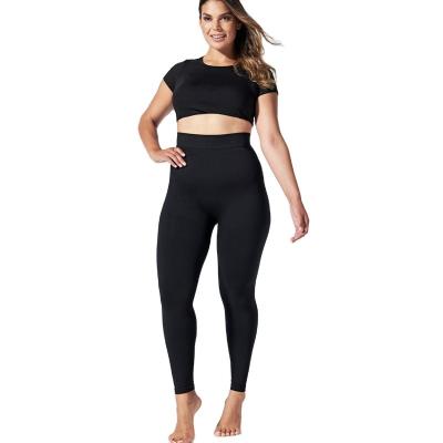 China Wholesale 2021 New Design Anti Wrinkle Anti Wrinkle New Design Athleisure Sportswear Gym Custom Women Yoga Pants High Waist Fitness Warm Leggings for sale