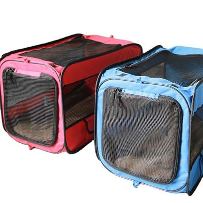 China Wholesale Custom Foldable Oxford Dog Cage High Quality Foldable Vehicle Mounted Dog Cage Breathable Custom Large Dog Cage For Sale for sale