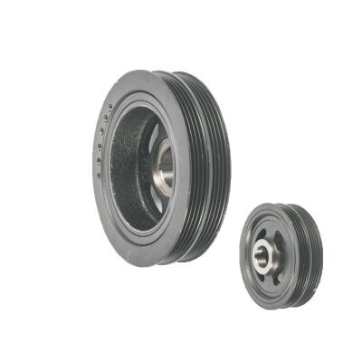 China damper parts crankshaft crank pulley steedsoar for HYUNDAI 23124-23515/23125-32000 crankshaft pulley OEM standard size 23124-23510 for sale