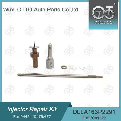 China Bosch Injector Repair Kit For Injector 0445110476 / 477 / 0986435241 Nozzle DLLA163P2291 for sale