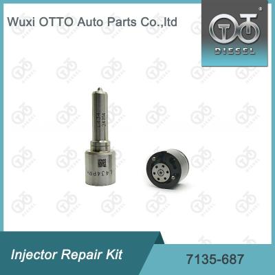 China Nozzle Valve Kit 7135-687 Delphi Injector Repair Kit for sale