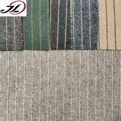 China 2021 viable chinese factory polyester and twill woven acrylic tweed fabric for overcoat for sale