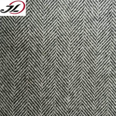 China Viable Hot Sales Classic Wool Herringbone Fabric For Winter Overcoats for sale