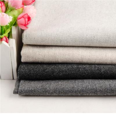 China Sustainable Wholesale Multicolor 50% Wool Melton Brushed Fabric For Coat for sale