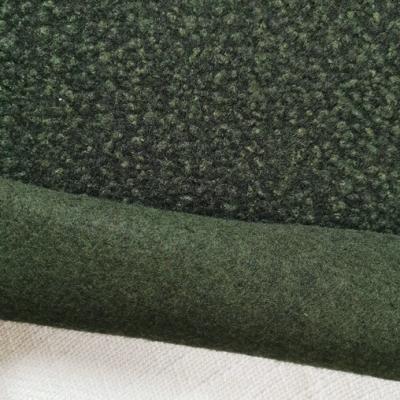 China Viable hot sale various color polyester loop knitted circle woolen fabric for winter coat for sale