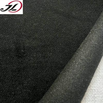 China China Manufacturer Poly Woven Tweed Solid Tweed Wool Fabric For Coat for sale