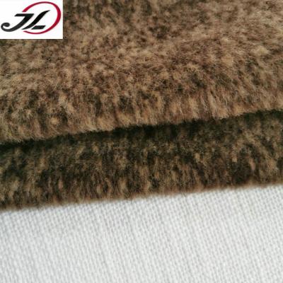 China Sustainable New Fashion Over Cashmere Plush Wool Coating Fabric for sale