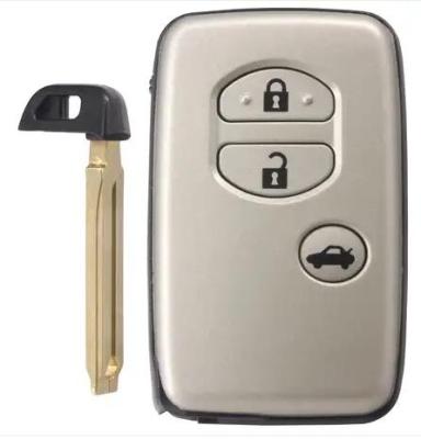 China TJECU Smart Remote Key Button ASK312 MHz-3370-ID74-WD03 WD04-C-amry Y-aris RV4 R-eiz 3 V-IOS 2008-2013 Silver ASK312 MHz ID74-3370 for sale