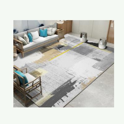 China Wholesale Customization Home Washable 3D Decoration Printed Carpet Velvet Blankets Crystal Carpet For Living Room for sale