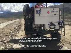 2m Paving Vibrating Rod Slipform Paver Machine For Slope Protection