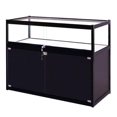 China Customized Customized Modern LOGO Jewelry Cabinet Luxury Shop Ring Bracelet Display Store Jewelry Showcase for sale