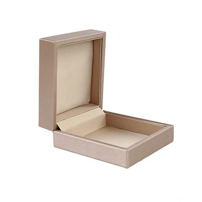 China SKQ Wholesale Logo Custom Insert Small Cardboard Pendant Storage Modern Customized Packaging Paper Jewelry Box With Sponge for sale