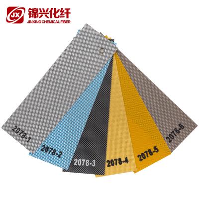 Chine Approbation ignifuge 2078 de GV de PVC du polyester 74% du tissu 26% d'abat-jour de rouleau de PVC à vendre