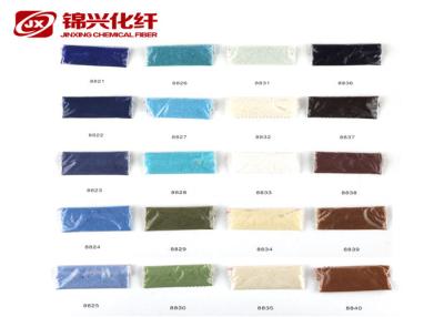 China Electrostatic Nylon Flock Powder , Polyester Green Flocking Powder Bright Luster for sale