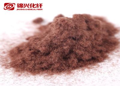 China Full - Dull Nylon Flock Powder , Emboss Fabric Craft Flocking Powder Dyed Color for sale