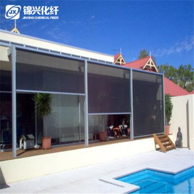 China Anti Ultraviolet Ray Pull Down Roller Blinds Fabric For Hotel Window Sunscreen for sale