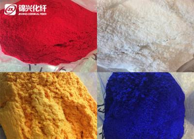 China 100% Nylon Flock Powder 3D*0.8mm Bright Luster Dyed With MSDS Certification for sale