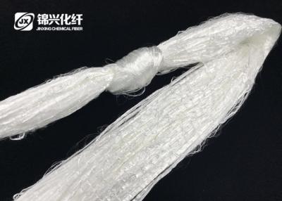 Cina 1.8D rimorchio crudo luminoso trilobale del poliestere del vergine di bianco 100% per le fibre della moltitudine in vendita