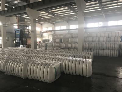 China Virgin / Recycle Nylon 6 Nylon 66 Staple Fiber Raw White 0.9D - 70D for sale