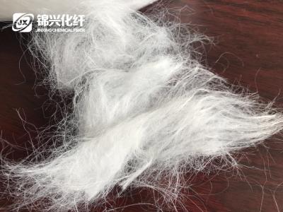 China Nylon Staple Fiber 12D*38mm Flat Raw White Virgin For Worsted Yarn for sale