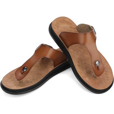 China The thick-soled large size outdoor high quality water-resistant old beach sandal men's thick-soled sandals for sale