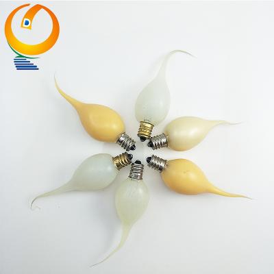 China Hot Sales C7 E12 7W Candelabra Bulb Silicone Incandescent Home Bulbs for sale