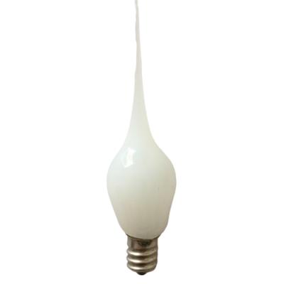 China S6 E12 6W 110-130V Decorative Base Candelabra Bulb Lamp Silicone Incandescent Bulbs for sale