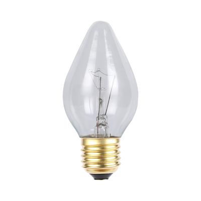 China Eco-friendly Customizable Candle Light Bulb Cheap Light Bulb With Medium Screw Base Qualified E26 Incandescent Light Bulbs for sale