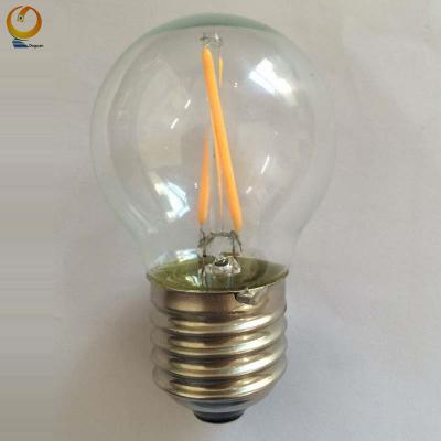 China Warehouse decorative good prices led e14 light bulb G50 G40 G35 S35 5W small car led bulb filament led bulb for sale