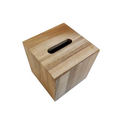 China Minimalist Manufacturers Provide Customizable Multifunctional Wooden Tissue Boxes for sale