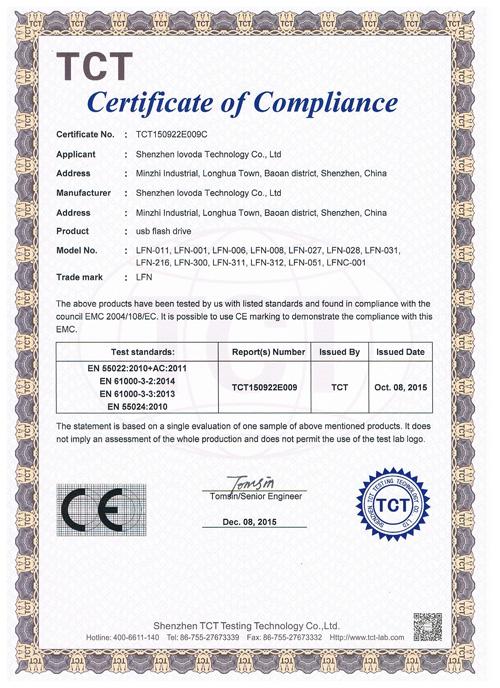 CE - Shenzhen Lovoda Technology Co., Ltd.